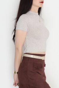 1079818 dik yaka kisa kol yumos body bej 502131723